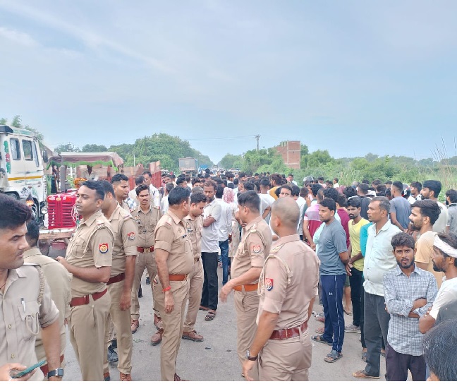 Kanpur Road Accident bhidnu